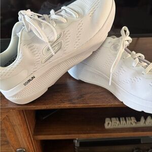 Skechers White GO RUN Sneakers